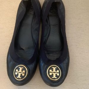 Tory Burch NAVY ballet flats